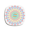 Naghashi Persian Mandala Coasters – Round Wooden Artistic Drink Protector Set