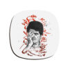 Mohammad-Reza Shajarian Persian Coasters – Round Wooden Drink Protector Set