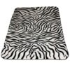 Golbaft Iranian Single Bed Blanket Zebra