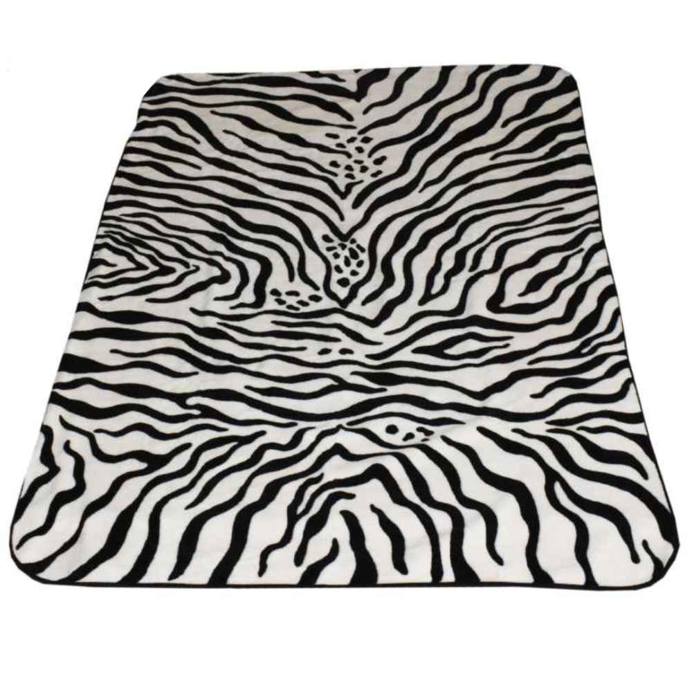 Golbaft Iranian Single Bed Blanket Zebra