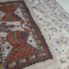 Persian Wool Felt Rug 100% Natural and Handmade Birds
