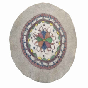 Persian Wool Felt Rug 100% Natural and Handmade Gerd