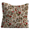 Floral Style Velvet Cushion Cover - Baghcheh Design (Set of 2)