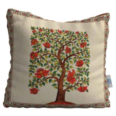 Velvet Printed Cushion Cover - Derakht Design (Set of 2)