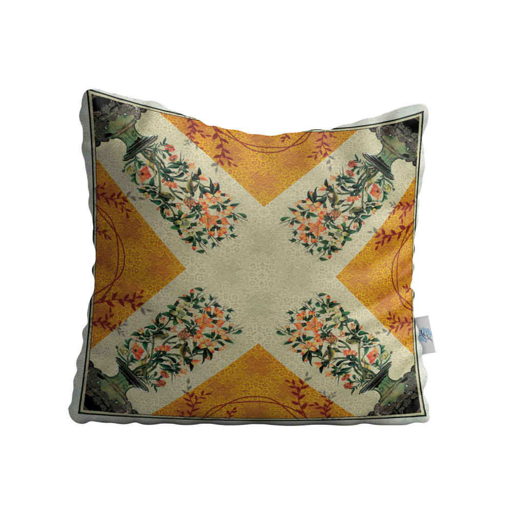 Persian Velvet Cushion Cover – Laleh Design (Set of 2)