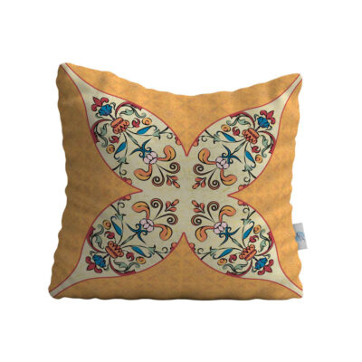 Persian Velvet Cushion Cover - Traditional Design (Set of 2)
