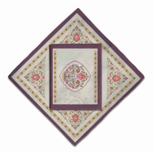 Travel Prayer Mat for Muslim Pocket Sized & Portable Sajada Cream Eslimi