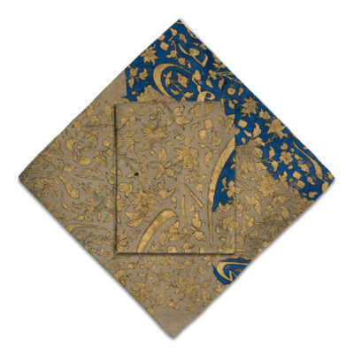 Travel Prayer Mat for Muslim Pocket Sized & Portable Sajada Brown Eslimi