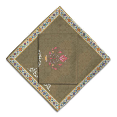 Travel Prayer Mat for Muslim Pocket Sized & Portable Sajada Eslimi Design