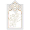 Islamic Prayer Mat Velvet Sajadah Lightweight Mihrab Design