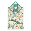 Islamic Prayer Mat Velvet Sajadah Lightweight Birds & Flowers Design