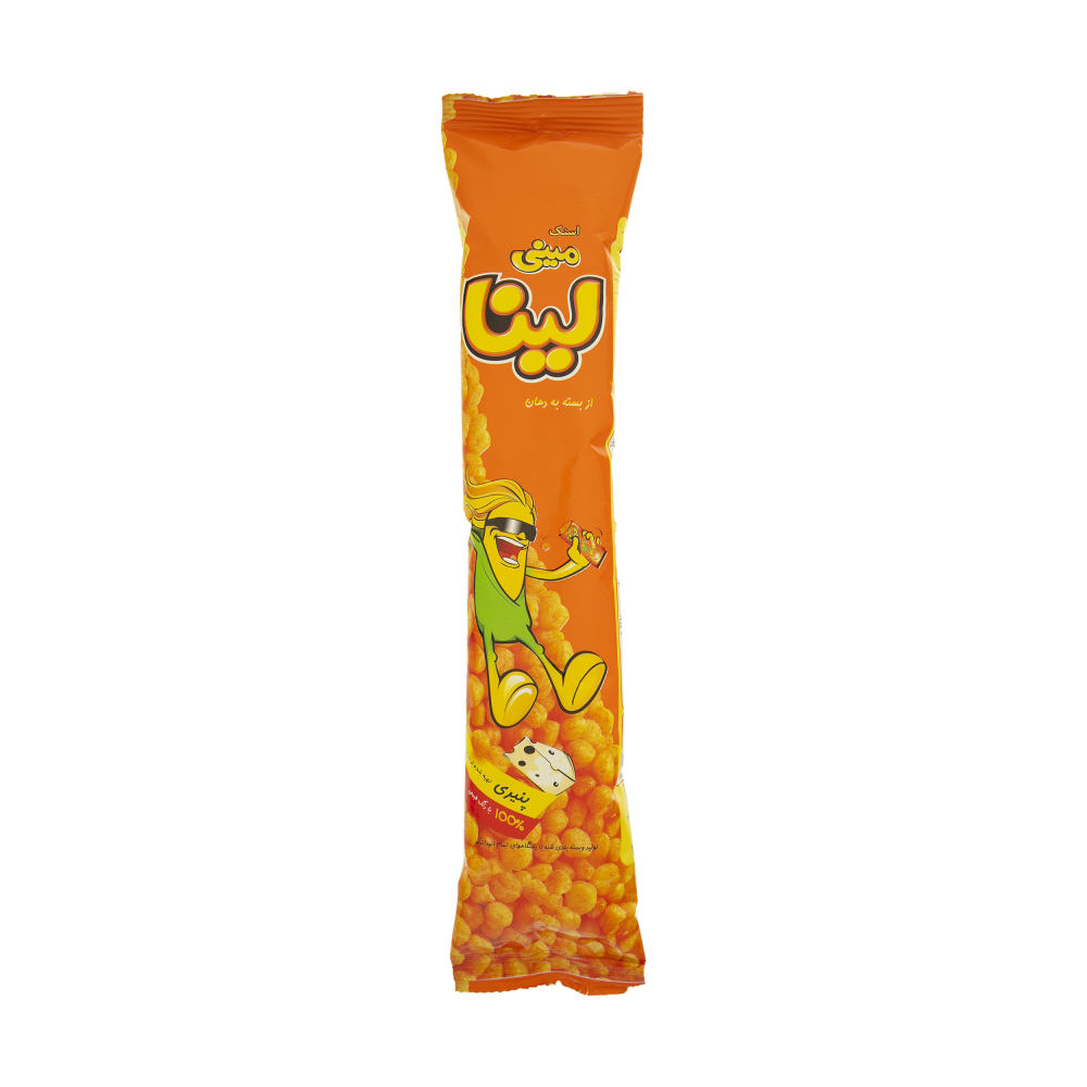 Lina Mini Iranian Pofak – Cheese Puffs Snack, 38 gr (40x)
