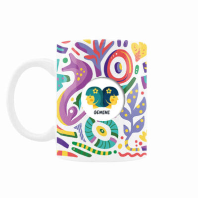 Persian Zodiac Mug - Khordad Pattern Symbol