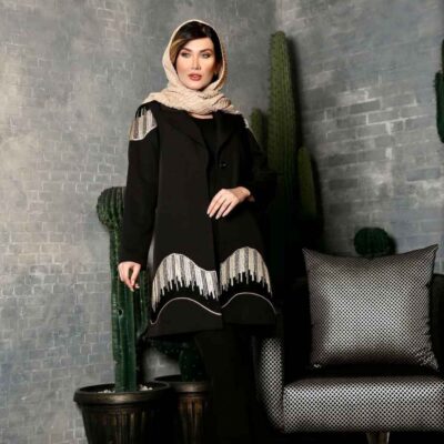 Stylish Persian Blazer Manto Tina with Chic Contemporary Style