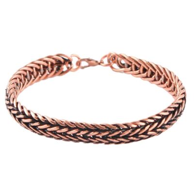 Traditional Braided Copper Cord Bracelet – Raika Model