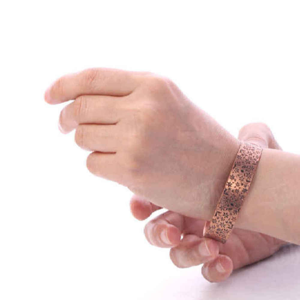 Persian Copper Bracelet Affirmation – Baghcheh