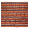 Authentic Persian Jajim Flat-Woven Striped Rug Roza