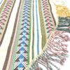 Authentic Persian Jajim Flat-Woven Striped Rug Zanbagh