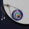 Persian Minakari Jewelry Set Model Lotus