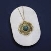 Persian Minakari Necklace Artistic Lona