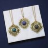 Persian Minakari Necklace Artistic Lona