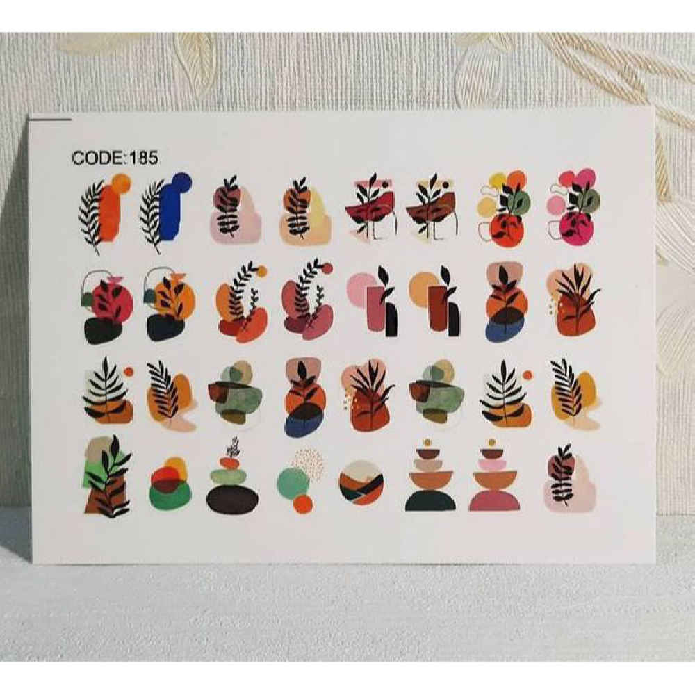 Leaf Nail Stickers – Barg Design