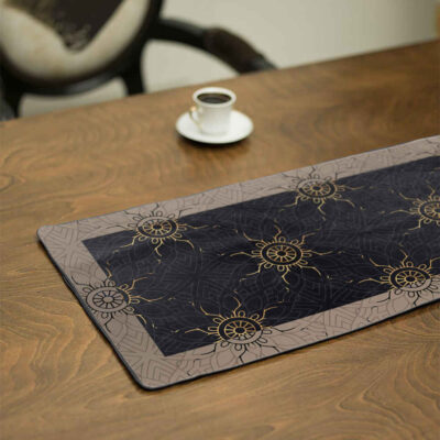 Persian Elegance Velvet Table Runner Model Khorshid