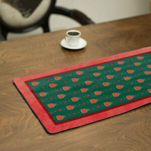 Persian Elegance Velvet Table Runner Model Yalda