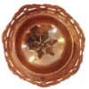 Decorative Bowl Persian Artisan-Crafted Turquoise Inlay Hananeh