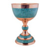 Decorative Bowl Persian Artisan-Crafted Turquoise Inlay Nasim
