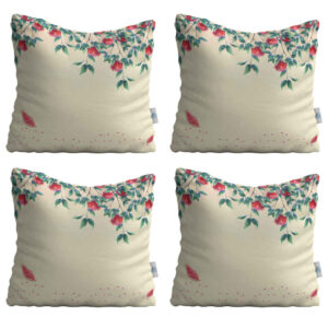 Velvet Cushion Set – Baharan Design (Set of 4)