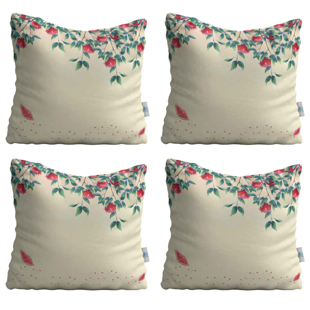 Velvet Cushion Set – Baharan Design (Set of 4)