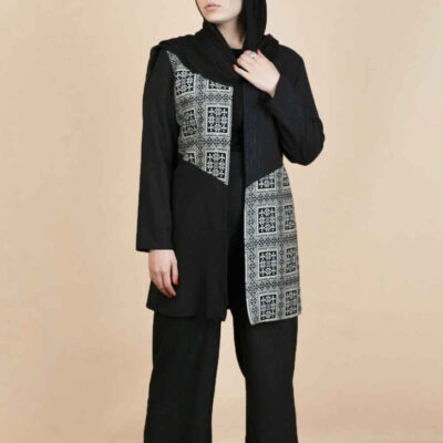 Persian Manto and Pants Set Bavan with Chic Coordinated Style
