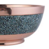 Decorative Bowl & Plate Persian Artisan-Crafted Turquoise Inlay