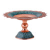 Pedestal Turquoise Inlay Candy Dish Model Rima