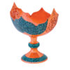 Turquoise Inlay Copper Bowl Model Rasa