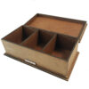 Salva Model Wooden Nut Organizer Box – Handcrafted Snack Storage