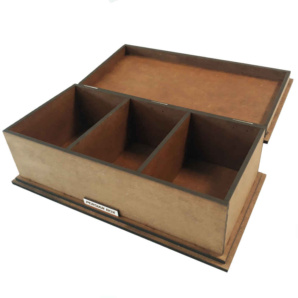 Salva Model Wooden Nut Organizer Box – Handcrafted Snack Storage