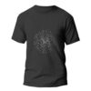 Ink Stain Art T-Shirt – Model Stain | Dark Grunge Design Tee