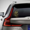 Golden Islamic Car Sticker - Wan Yakad