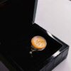 Islamic Yemeni Aqeeq Silver Ring for Men Hoval Nur