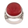Islamic Yemeni Aqeeq Silver Ring for Men Varesin