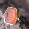 Islamic Yemeni Aqeeq Silver Ring for Men Ya Zeynab Kobra