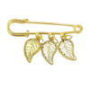 Safety Pin Brooch – Nature-Inspired Accessory
