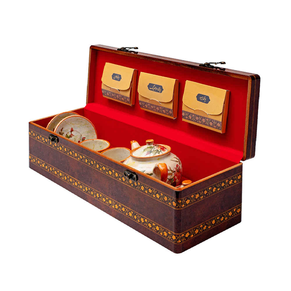 Treasured Persian Artisanal Teapot Gift Set Ronak