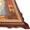 Handcrafted Persian Wooden Wall Clock - Khatam Marquetry Art, Naghashi