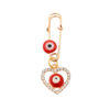 Safety Pin Brooch for Kids – Ghalb Heart Design for Care and Safety