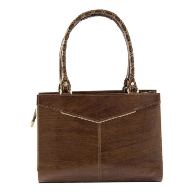 Real Leather Satchel Bag for Women - Model Dorna