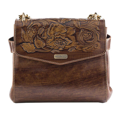 Luxurious Handcrafted Leather Crossbody Shoulder Bag - Dorrin Design