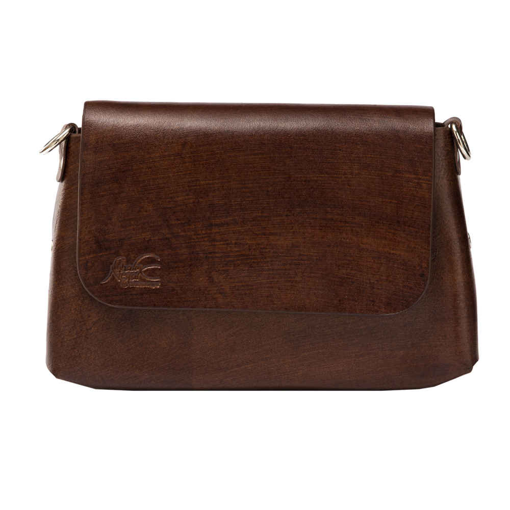 Luxurious Handcrafted Leather Crossbody Shoulder Bag – Popak Edition